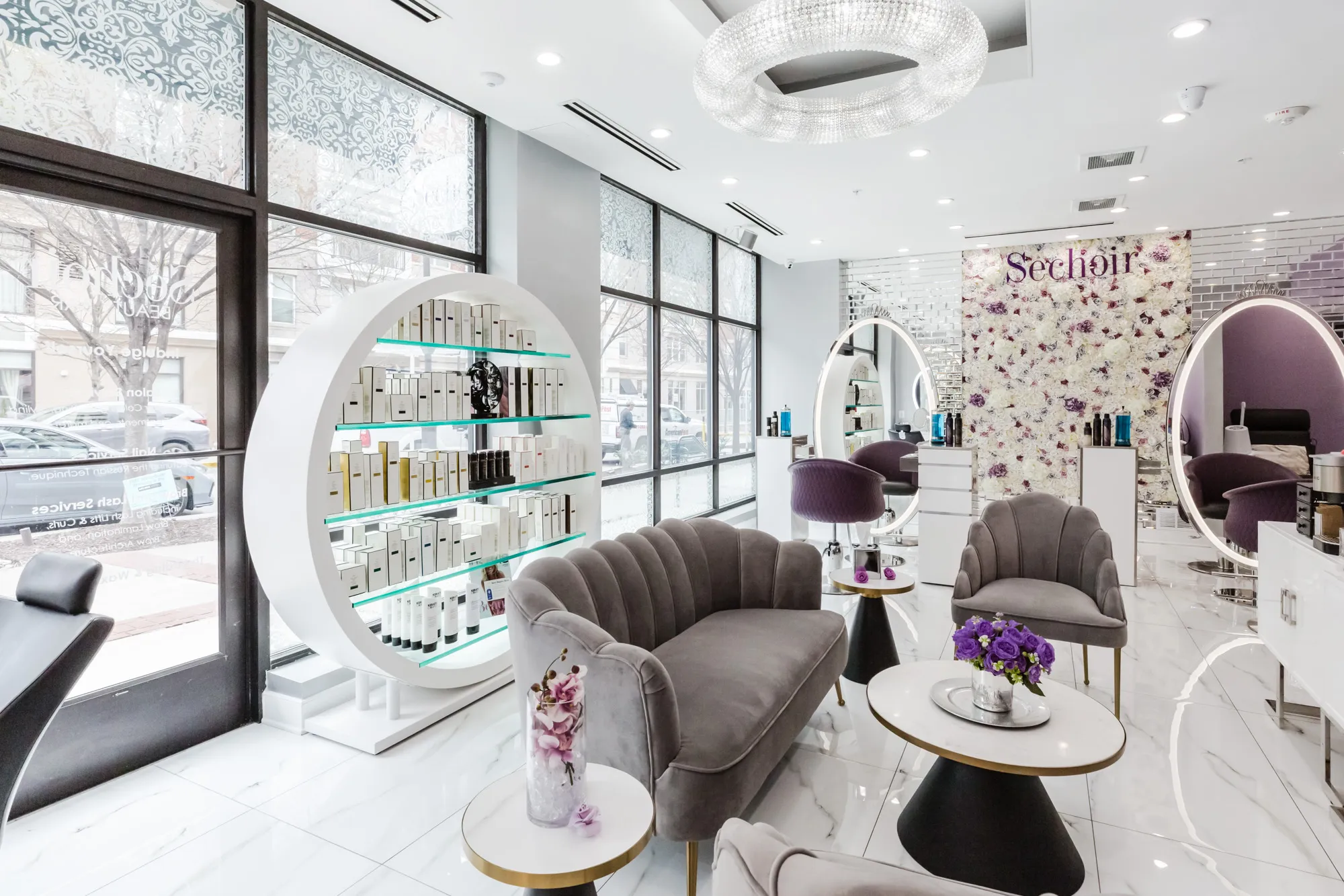 Modern beauty salon